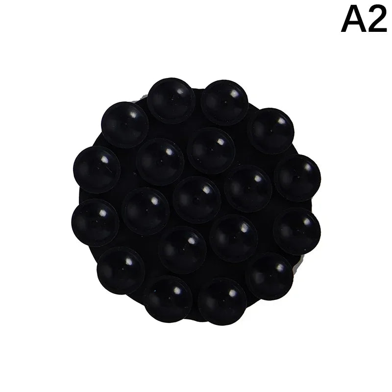 Portable Silicone Suction Cup Back Adhesive Wireless Power Bank Car Anti Slip Universal Mobile Phone Double-sided Holder