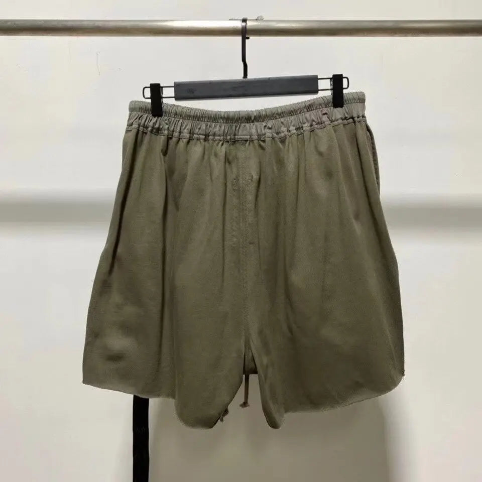 Owen Seak Men Casual Short Cotton Harem Gothic Style Men's Clothing Sweatpants Summer Women Loose Black White Shorts