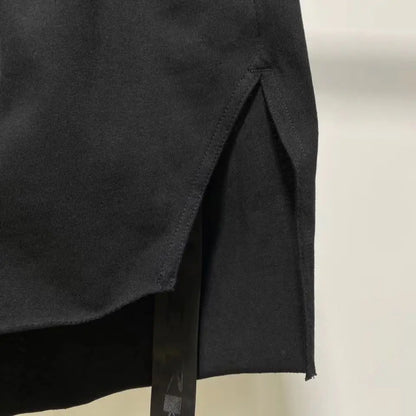 Owen Seak Men Casual Short Cotton Harem Gothic Style Men's Clothing Sweatpants Summer Women Loose Black White Shorts