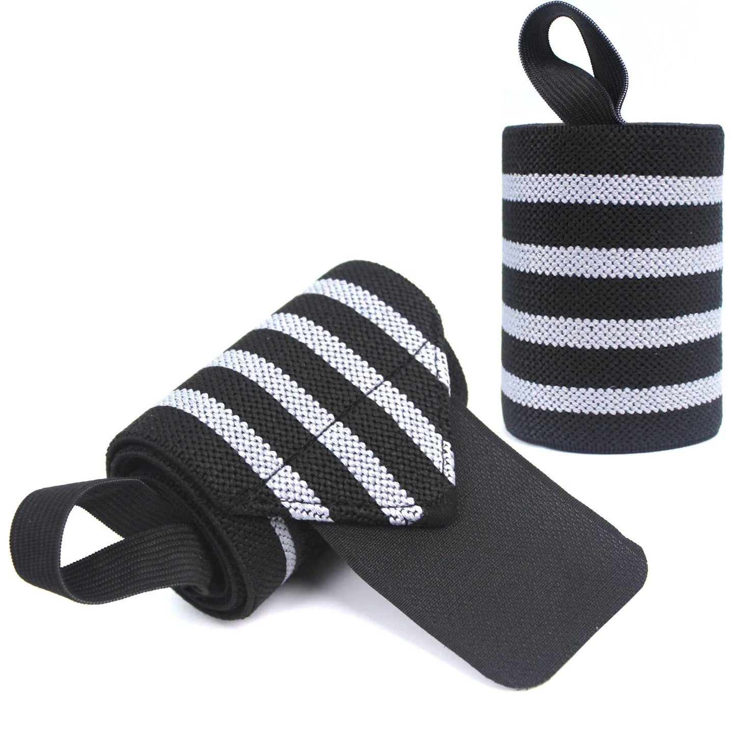 WOSWEIR-1 Pair Weightlifting Wristband, Wrist Wraps, Gym Fitness Straps Support , Sports Equipment