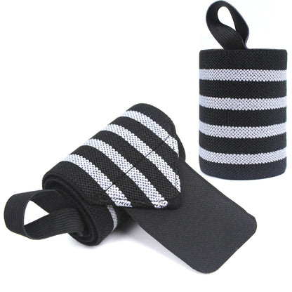 WOSWEIR-1 Pair Weightlifting Wristband, Wrist Wraps, Gym Fitness Straps Support , Sports Equipment
