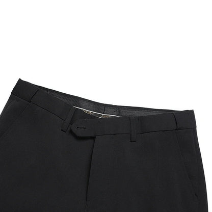 Man Suit (blazer+ Pants) Gentleman Fashion Business Double Split Casual Slim Solid Color Wedding Work Conjunto Hombre