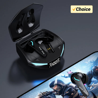 Lenovo GM2 Pro Gaming Earphones Bluetooth 5.3 Sport Headset Dual Mode HD Call Noise Reduction Earbuds with Mic Music Earphones