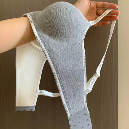 Women's Underwear Gathered With Small Breasts, Showing Large, No Traces, No Steel Rings, Anti-sagging, Subtitle Letter Bra