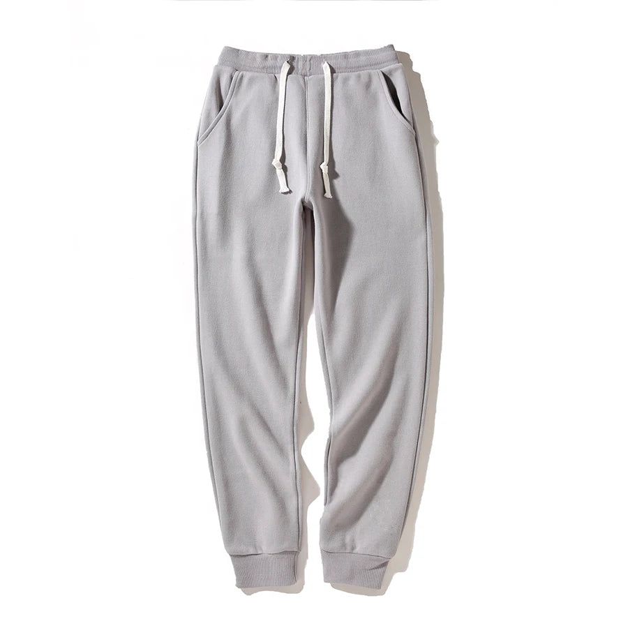 WAVLATII Women New Grey Sweatpants Female White Casual Harem Pants Lady Solid Sporty Pockets Trousers for Spring Autumn WP2301