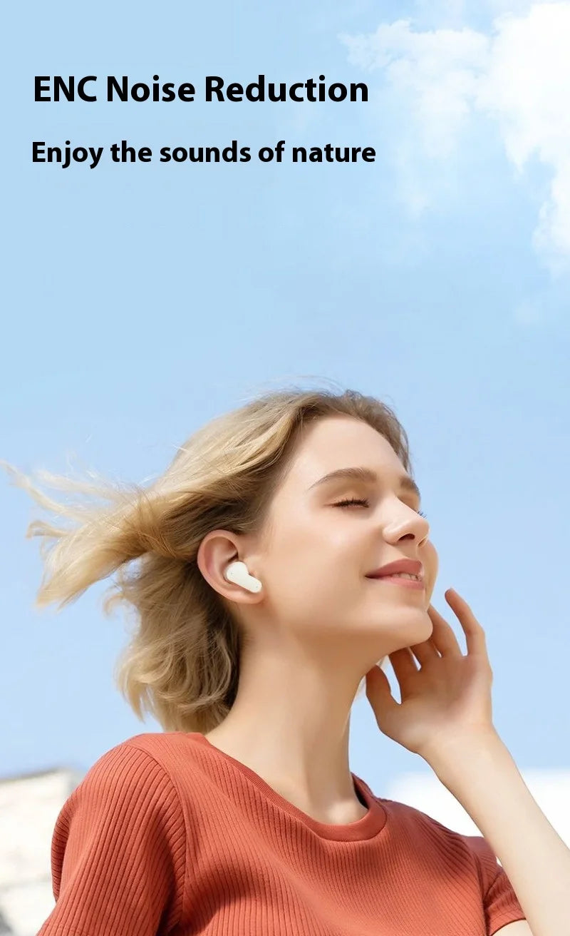 Original XIAOMI Earphone TWS Bluetooth Headset HiFi Wireless Headphone Mic Noise Reduction Earbuds Waterproof Game Motion S90