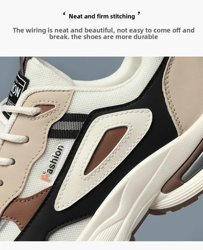 2025 Trendy Sneakers for Men Shoes Summer Outdoor Wear-Resistant Casual Sports Skateboard Shoes Fashion Breathable Shoes