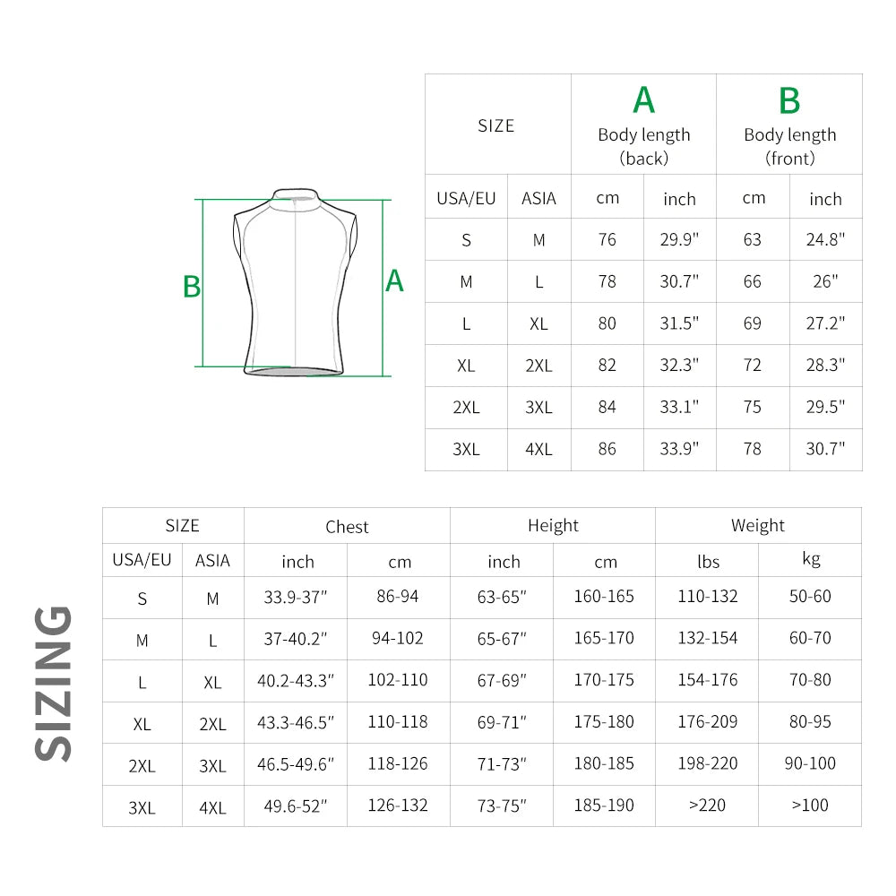 WOSAWE Cycling Vest Men Women High Visibility Vest Motorcycle Cycling Sports Outdoor Night Safety Jacket Moto MTB Bike Clothing