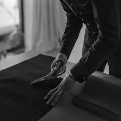 Wrinkle resistant men's two-piece suit | notch collar design groom's wedding outfit (jacket+trousers) business formal wear