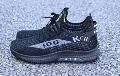 Men's casual shoes, fashionable and versatile sports shoes, breathable running shoes, outdoor walking training tennis shoes