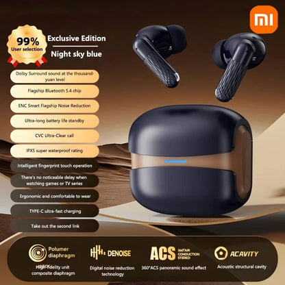 Xiaomi New Wireless Earphones Bluetooth Headsets TWS 5.3 Stereo Earbuds Hifi Headphones HD Microphone For Iphone And Android