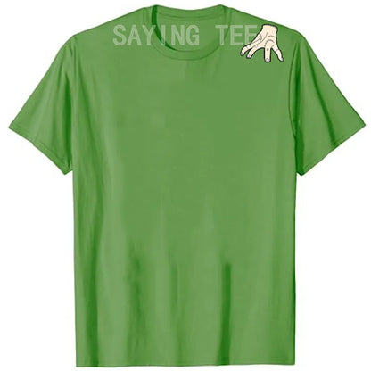 Wednesday Shirt Women's Fashion Funny Halloween Costume Addams Family Tee Wednesday Thing T-Shirt Cute Graphic Gift Goth Y2K Top