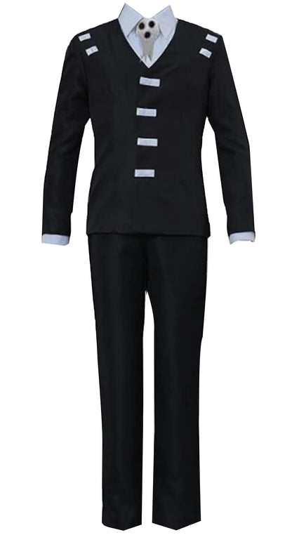 Anime Mens Costume Suit Cosplay Maka Uniform Albarn Cosplay Outfit Death Halloween The Kid Christmas Evans Set Uniform Coat