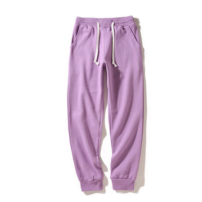 WAVLATII Women New Grey Sweatpants Female White Casual Harem Pants Lady Solid Sporty Pockets Trousers for Spring Autumn WP2301