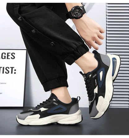2025 Trendy Sneakers for Men Shoes Summer Outdoor Wear-Resistant Casual Sports Skateboard Shoes Fashion Breathable Shoes