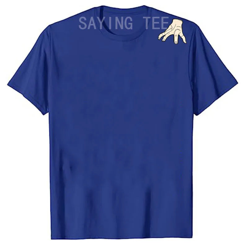 Wednesday Shirt Women's Fashion Funny Halloween Costume Addams Family Tee Wednesday Thing T-Shirt Cute Graphic Gift Goth Y2K Top