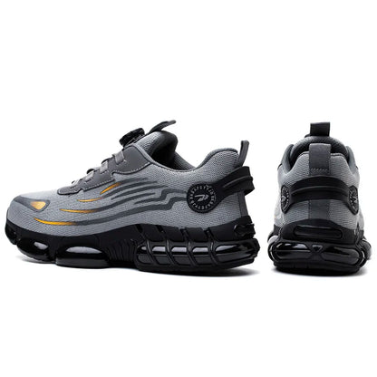 Indestructible Steel Toe Protective Safety Shoes Slip Resistant Abrasion Resistant Work Shoes Men Tough Comfortable Sneaker ﻿