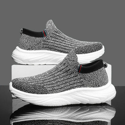2025 Men- Walking Shoes Soft Mesh -Wear-Resistant Comfortable Flat Casual- Sneakers Original Summer Sports- Tennis Shoes for Man