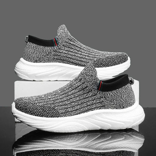 2025 Men- Walking Shoes Soft Mesh -Wear-Resistant Comfortable Flat Casual- Sneakers Original Summer Sports- Tennis Shoes for Man