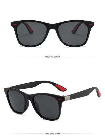 XIAOMI Classic Vintage Outdoor Polarized Sunglasses New Fashion Square Style UV400 Protection Driving Sun Glasses Goggles 2025