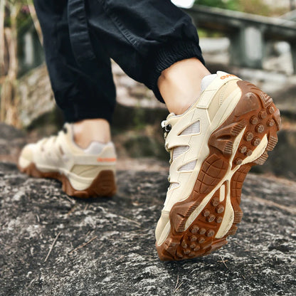 Men's Cycling Shoes For All Seasons, Outdoor Breathable And Anti Slip Hiking Shoes, Casual Sports Hiking Shoes, Lightweight And