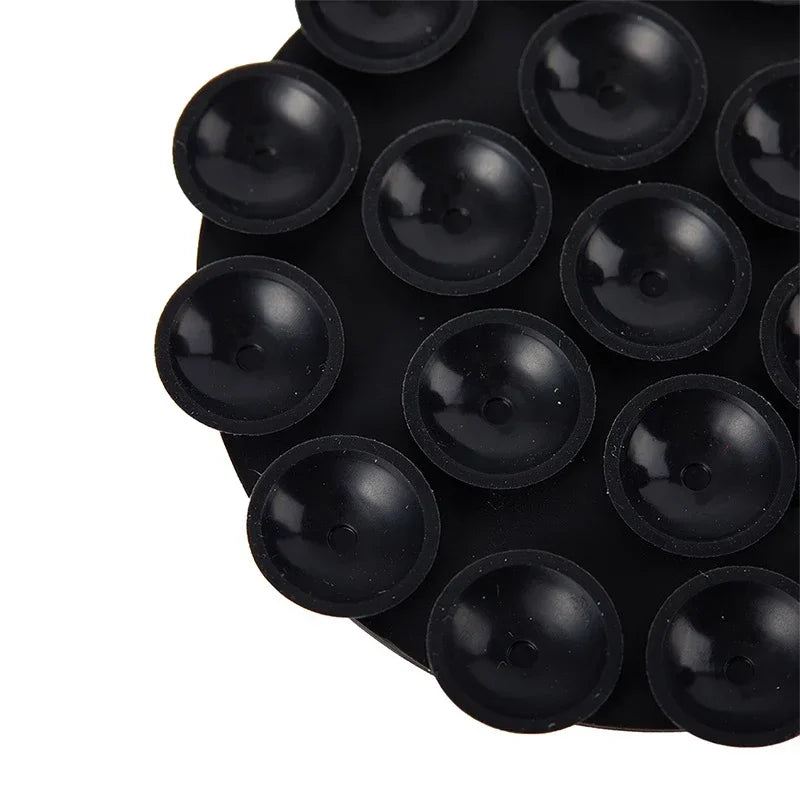 Portable Silicone Suction Cup Back Adhesive Wireless Power Bank Car Anti Slip Universal Mobile Phone Double-sided Holder