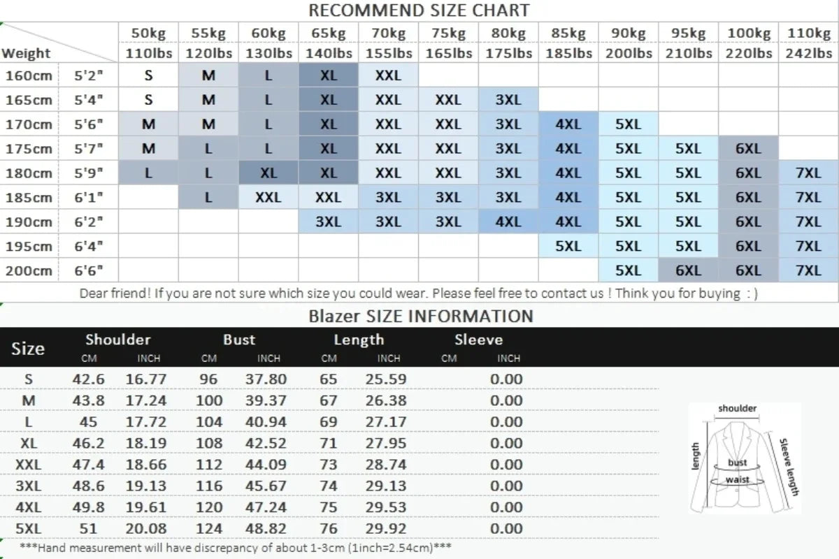 Man Suit (blazer+ Pants) Gentleman Fashion Business Double Split Casual Slim Solid Color Wedding Work Conjunto Hombre