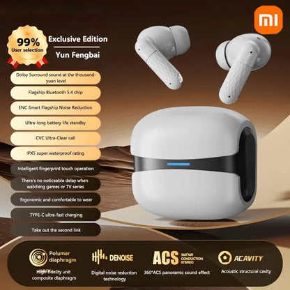 Xiaomi New Wireless Earphones Bluetooth Headsets TWS 5.3 Stereo Earbuds Hifi Headphones HD Microphone For Iphone And Android