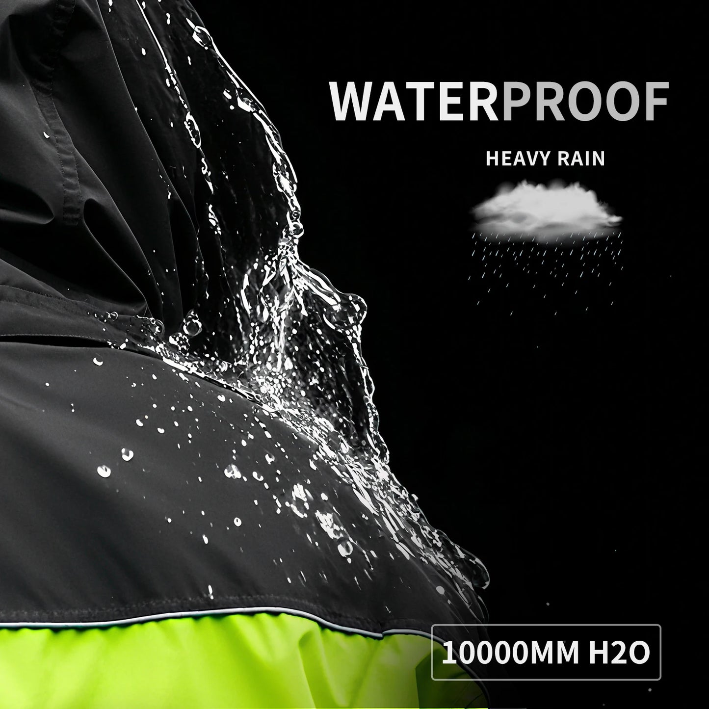 WOSAWE Unisex Hiking Jacket Men Women Waterproof Quick Dry Camping Windbreaker Trekking Fishing Rain Coat Outdoor Riding Coats