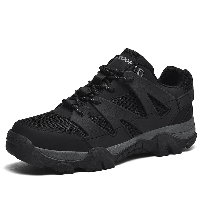 Men's Cycling Shoes For All Seasons, Outdoor Breathable And Anti Slip Hiking Shoes, Casual Sports Hiking Shoes, Lightweight And