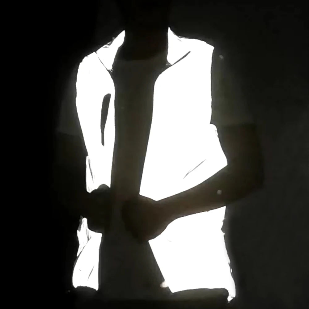 WOSAWE Cycling Vest Men Women High Visibility Vest Motorcycle Cycling Sports Outdoor Night Safety Jacket Moto MTB Bike Clothing