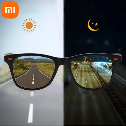 XIAOMI Classic Vintage Outdoor Polarized Sunglasses New Fashion Square Style UV400 Protection Driving Sun Glasses Goggles 2025