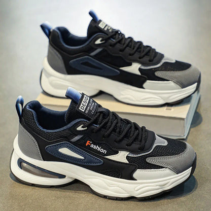 2025 Trendy Sneakers for Men Shoes Summer Outdoor Wear-Resistant Casual Sports Skateboard Shoes Fashion Breathable Shoes