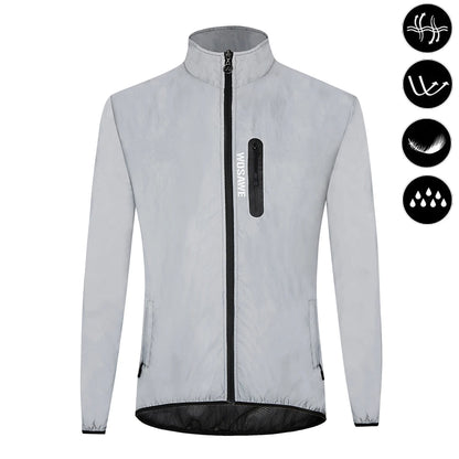 WOSAWE Cycling Vest Men Women High Visibility Vest Motorcycle Cycling Sports Outdoor Night Safety Jacket Moto MTB Bike Clothing