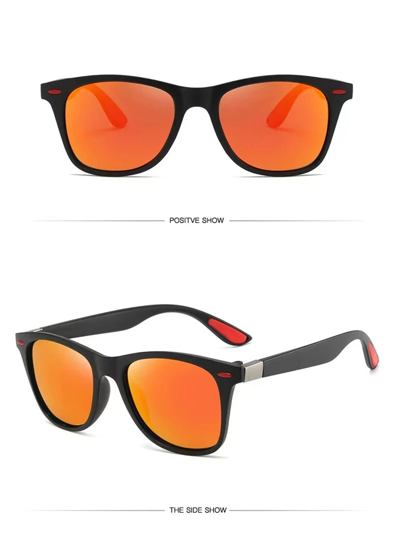 XIAOMI Classic Vintage Outdoor Polarized Sunglasses New Fashion Square Style UV400 Protection Driving Sun Glasses Goggles 2025