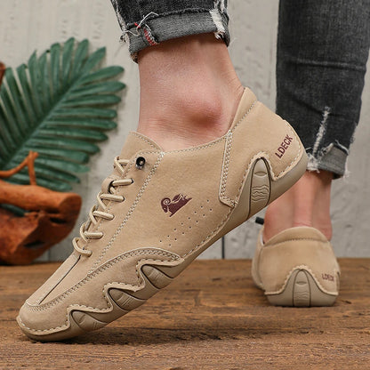 Shoes for Man Fashion Brand Loafers Soft Soled Comfortable Casual Walking Shoes Breathable Sports Tennis Outdoor Driving Shoes