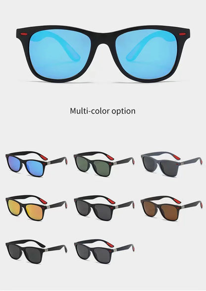 XIAOMI Classic Vintage Outdoor Polarized Sunglasses New Fashion Square Style UV400 Protection Driving Sun Glasses Goggles 2025