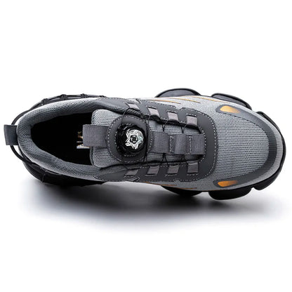 Indestructible Steel Toe Protective Safety Shoes Slip Resistant Abrasion Resistant Work Shoes Men Tough Comfortable Sneaker ﻿