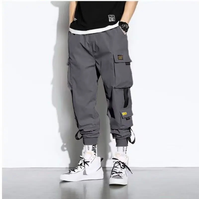 Workwear pants for men, trendy men's clothing for spring and summer, trendy brand workwear pants for casual and loose men's spor