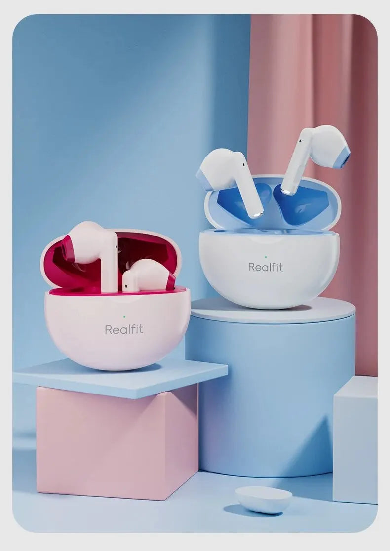 Realfit F2 Bluetooth Earphone Excellent HIFI Quality TWS Wireless Earbuds Wholesale for realme xiaomi