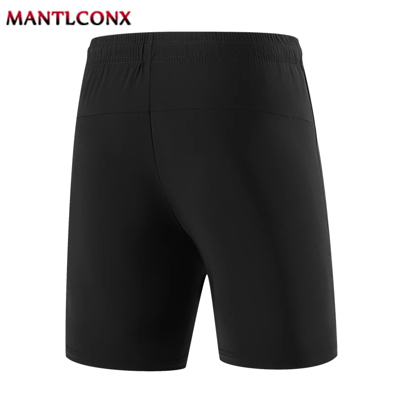 Summer Men's Sport Shorts Cool Sportswear Running Shorts Casual Bottoms Gym Fitness Training Jogging Short Pants Men Black Gray