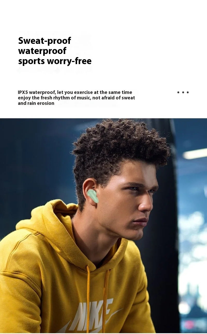 Original XIAOMI Earphone TWS Bluetooth Headset HiFi Wireless Headphone Mic Noise Reduction Earbuds Waterproof Game Motion S90