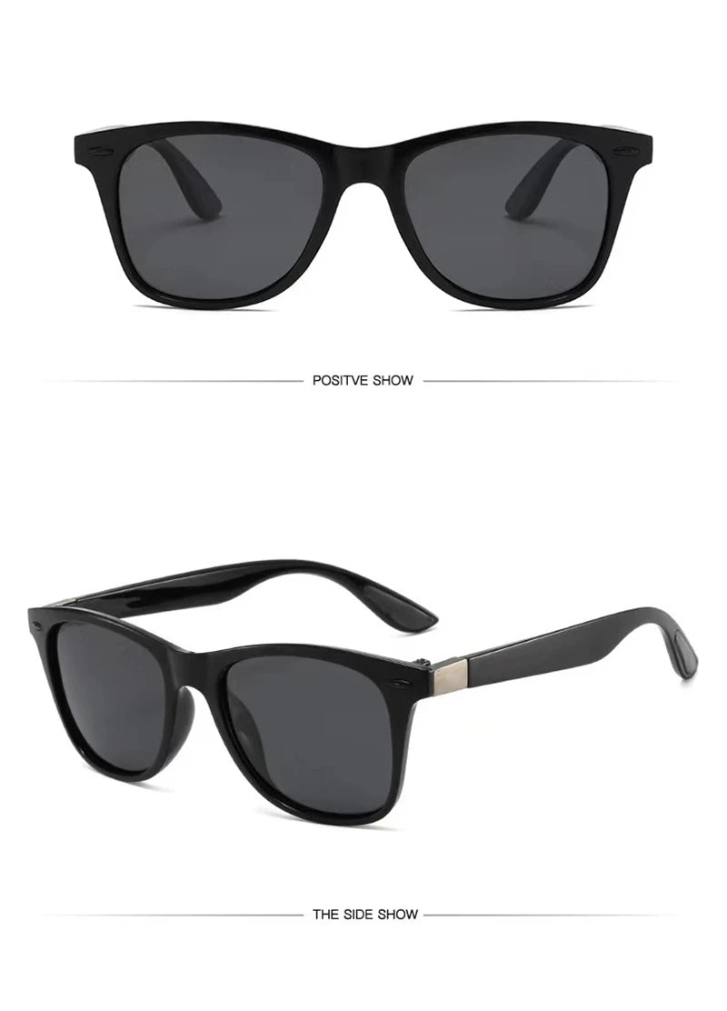 XIAOMI Classic Vintage Outdoor Polarized Sunglasses New Fashion Square Style UV400 Protection Driving Sun Glasses Goggles 2025