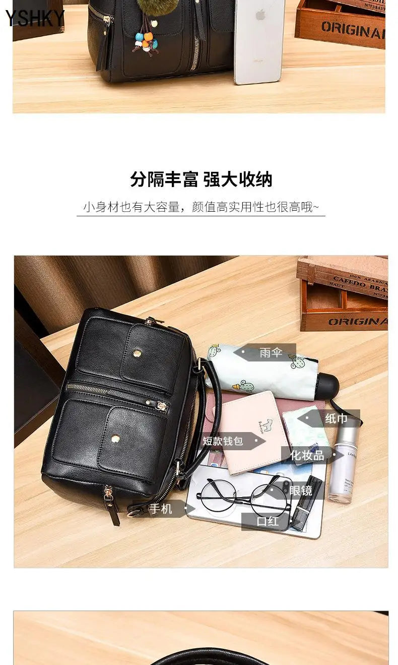 Women Handbags Bag for 2024 women Female luxury designer shoulder bags Large capacity fashion casual shoulder crossbody bag