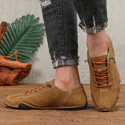 Shoes for Man Fashion Brand Loafers Soft Soled Comfortable Casual Walking Shoes Breathable Sports Tennis Outdoor Driving Shoes