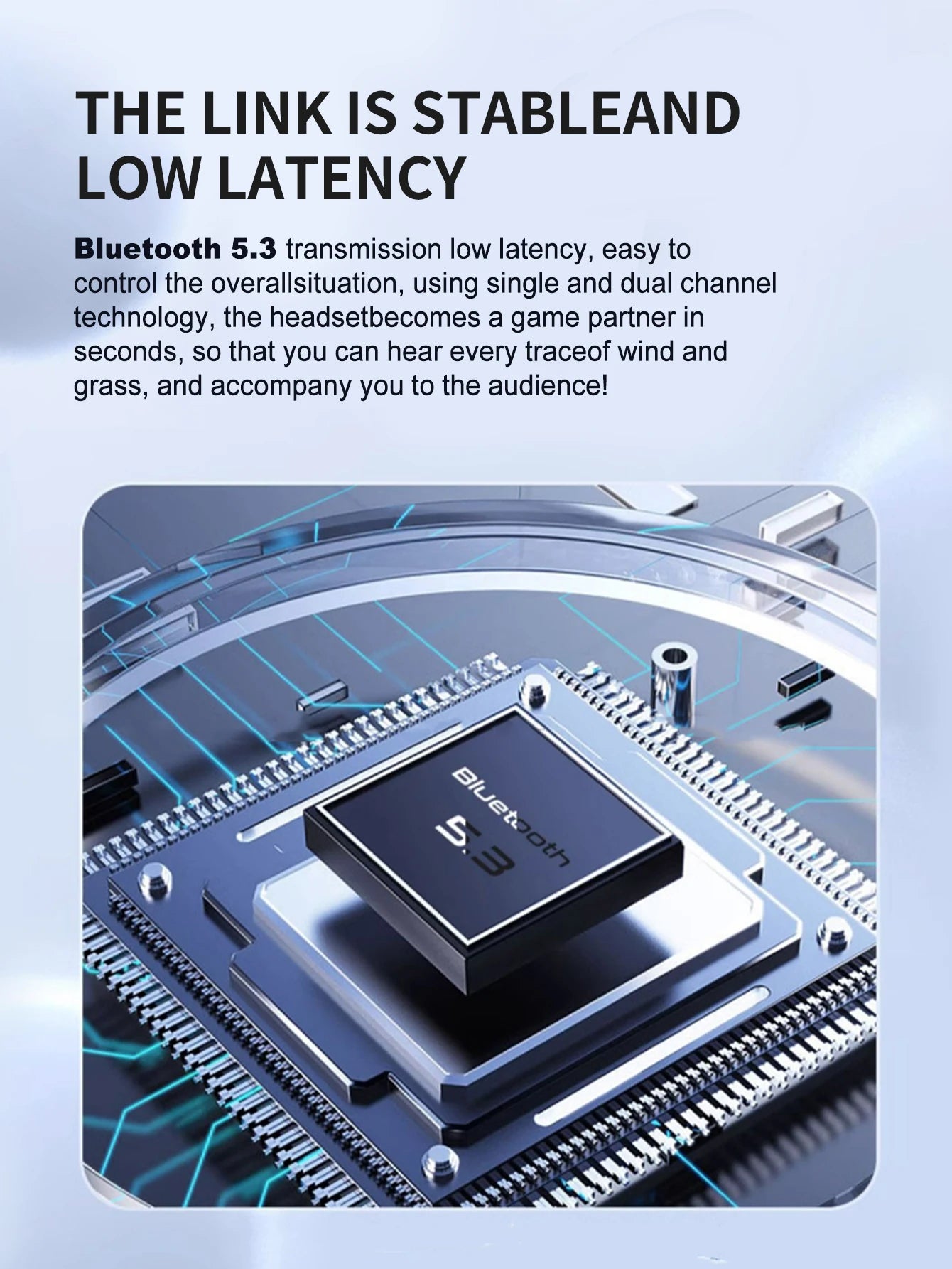 Wireless Earphones,Wireless In-Ear Earphones,Headphones,Earbuds,Wireless Bluetooth Headsets, Stereo Noise Reduction,Bluetooth5.3