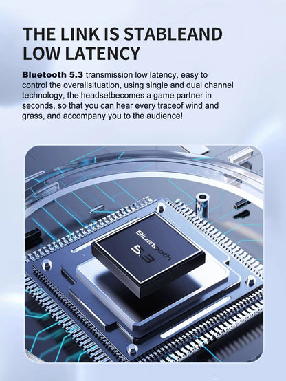 Wireless Earphones,Wireless In-Ear Earphones,Headphones,Earbuds,Wireless Bluetooth Headsets, Stereo Noise Reduction,Bluetooth5.3